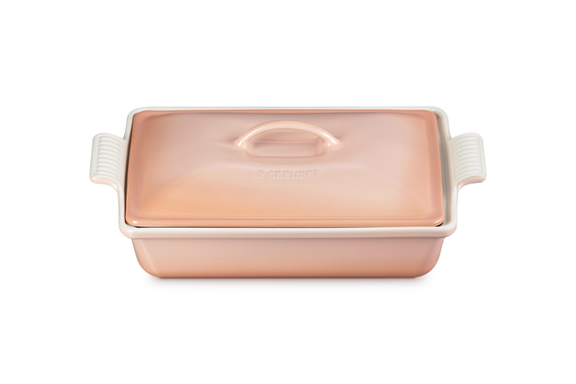 Stoneware Heritage Rectangular Dish with LidP&ecirc;che image number 2