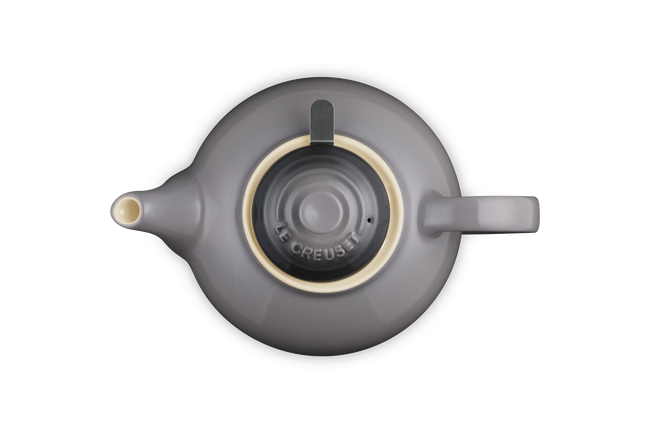 Le Creuset Stoneware Teapot with Stainless Steel Infuser 1.3L FlintFlint image number 5