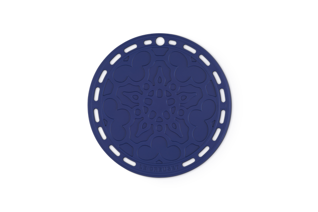 Silicone French TrivetAzure Blue image number 1