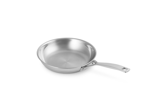 3-ply Stainless Steel Uncoated Frying Pan image number 4
