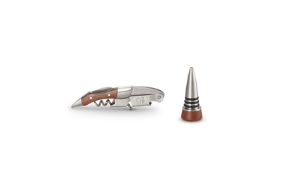 GS 190 Wooden Waiter's Corkscrew & Stopper
