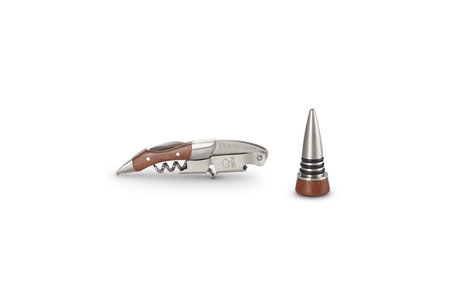 GS 190 Wooden Waiter's Corkscrew & Stopper image number 2
