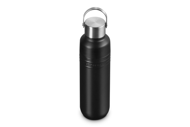 On The Go Insulated Water Bottle 500mlMatte Black image number 3