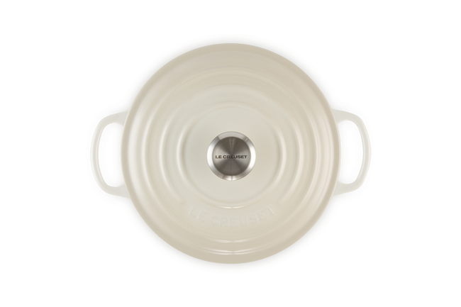 Cast Iron Signature Round CasseroleMeringue image number 4