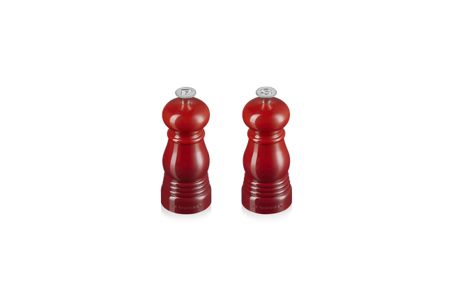 Mini Salt & Pepper Mill SetCerise image number 10
