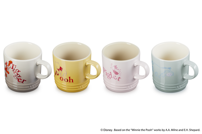 Stoneware Winnie The Pooh Set of 4 Mugs image number 5