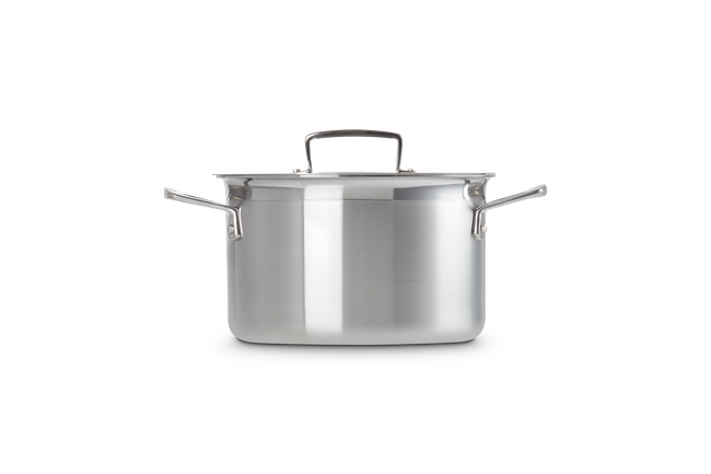 3-ply Stainless Steel Deep Casserole image number 3