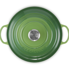Le Creuset Cast Iron Signature Soup Pot 26cm Bamboo GreenBamboo image number 4