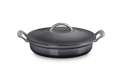 Le Creuset Cast Iron Classic Modern Heritage Shallow Casserole 28cm Flint