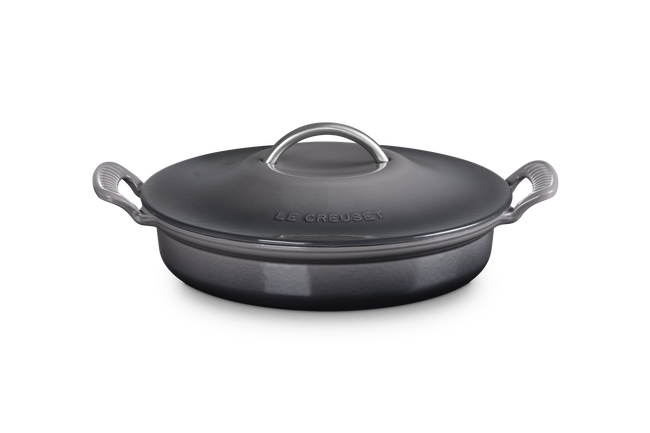 Le Creuset Cast Iron Classic Modern Heritage Shallow Casserole 28cm FlintFlint image number 1
