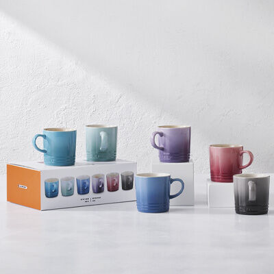 Le Creuset Stoneware Set of 6 London Mugs 350ml | Le Creuset®