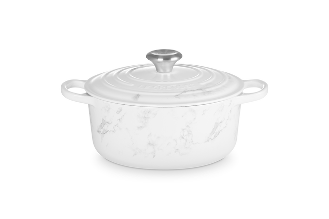 Cast Iron Marble Signature Round Casserole image number 1