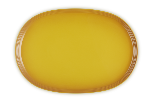 Stoneware Coupe Serving PlatterNectar image number 4