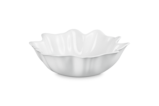 Stoneware Iris Serving Bowl image number 2