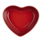 Stoneware Heart Serving BowlCerise image number 3