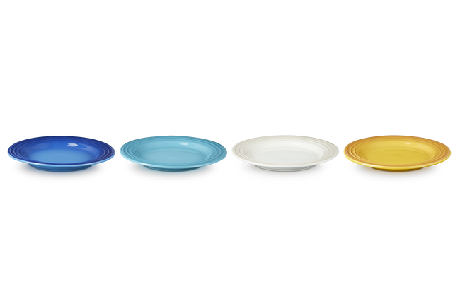 Stoneware Riviera Set of 4 Tea Plates image number 2