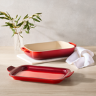 Rectangular Dish with Platter Lid image number 1