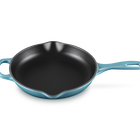 Le Creuset Cast Iron Signature Skillet 23cm CaribbeanCaribbean image number 2