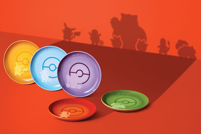 Pokémon Set of 5 Sphere Plates image number 2