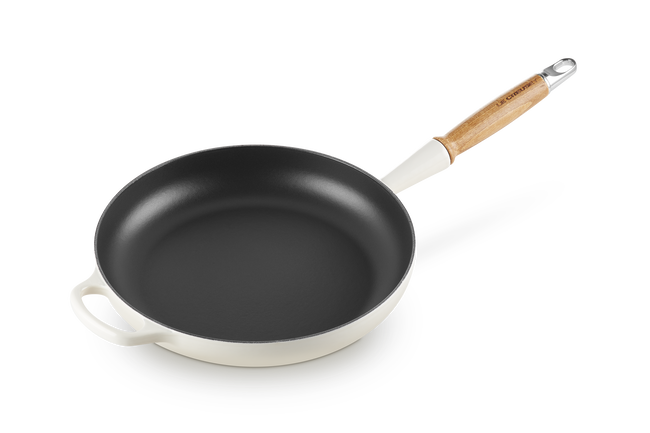 Le Creuset Signature Frying Pan Meringue 28cm