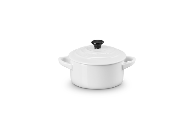 Stoneware Mini CocotteWhite image number 1