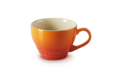 Le Creuset Stoneware Giant Cappuccino Mug 400ml Flame