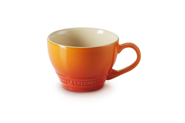 Le Creuset Stoneware Giant Cappuccino Mug 400ml FlameFlame image number 1
