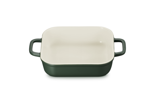Le Creuset Stoneware Coupe Square Dish 23cm For&ecirc;t image number 2