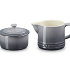 Stoneware Signature Milk & Sugar SetFlint image number 1
