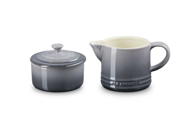Stoneware Signature Milk & Sugar SetFlint image number 1