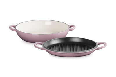 Shallow Casserole with Grill Lid 30cm Mauve