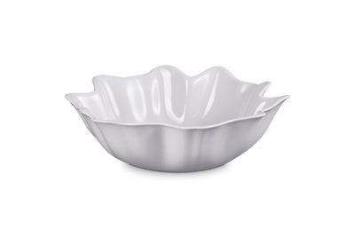 Stoneware Iris Serving Bowl