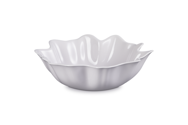 Stoneware Iris Serving BowlShallot image number 1