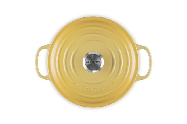 Cast Iron Signature Round CasseroleChamomile image number 4