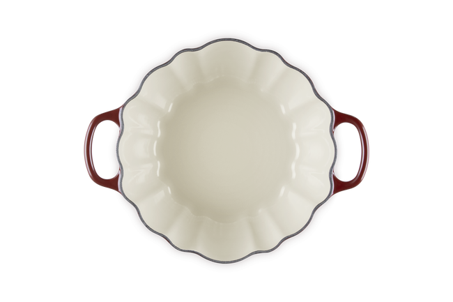 Cast Iron Signature Pumpkin CasseroleGarnet image number 5