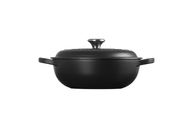 S Stew Pot 22cm Matte BlackMatte Black image number 3