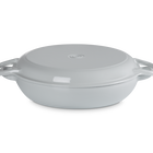Cast Iron Classic Shallow Braiser with Grill Lid image number 4