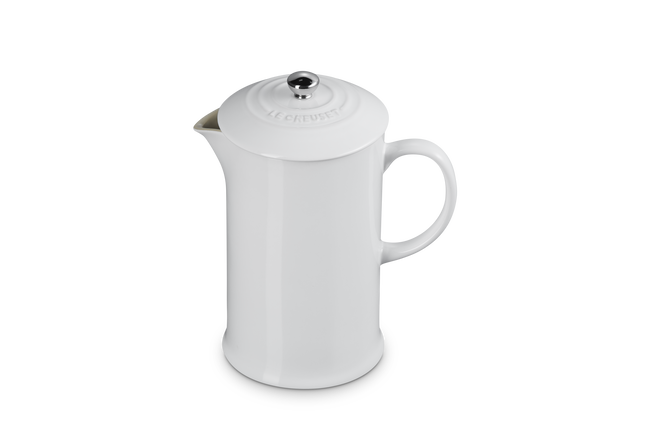 Stoneware Coffee PressWhite image number 2