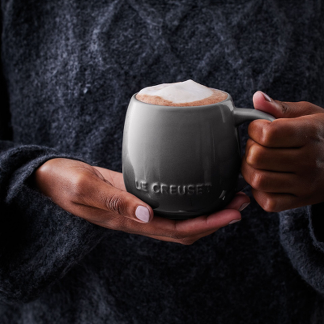 Le Creuset Stoneware Coupe Mug 320ml FlintFlint image number 5