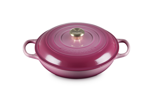 Cast Iron Signature Shallow CasseroleBerry image number 3