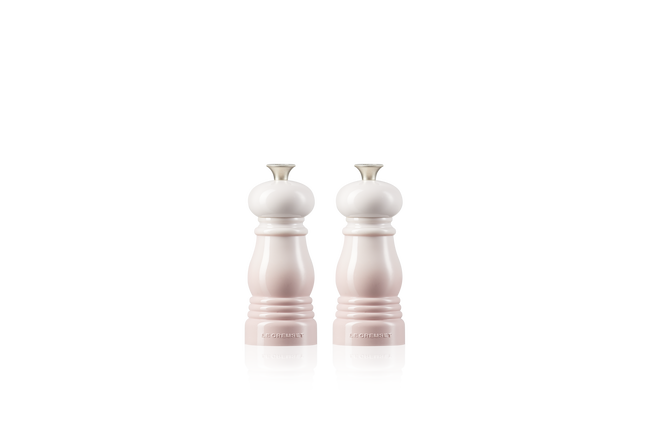 Mini Salt & Pepper Mill SetShell Pink image number 3