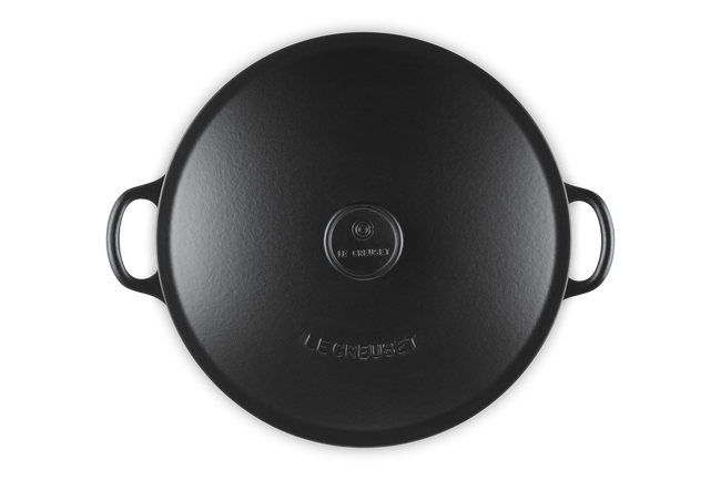 Cast Iron Classic Soup PotMatte Black image number 4