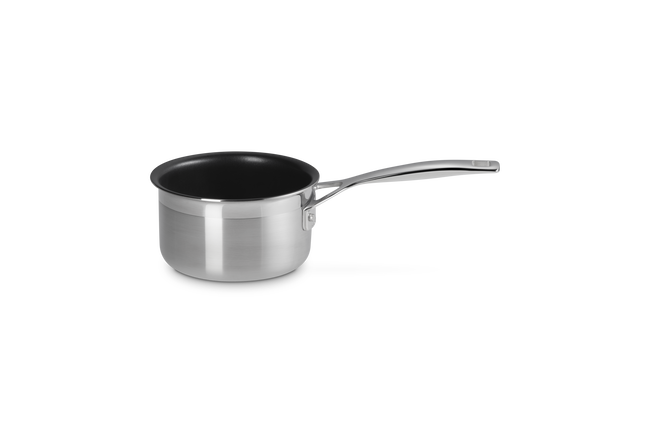 3-ply Stainless Steel Non-Stick Milk Pan image number 1