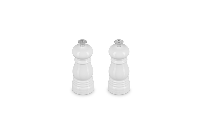 Mini Salt & Pepper Mill SetWhite image number 2