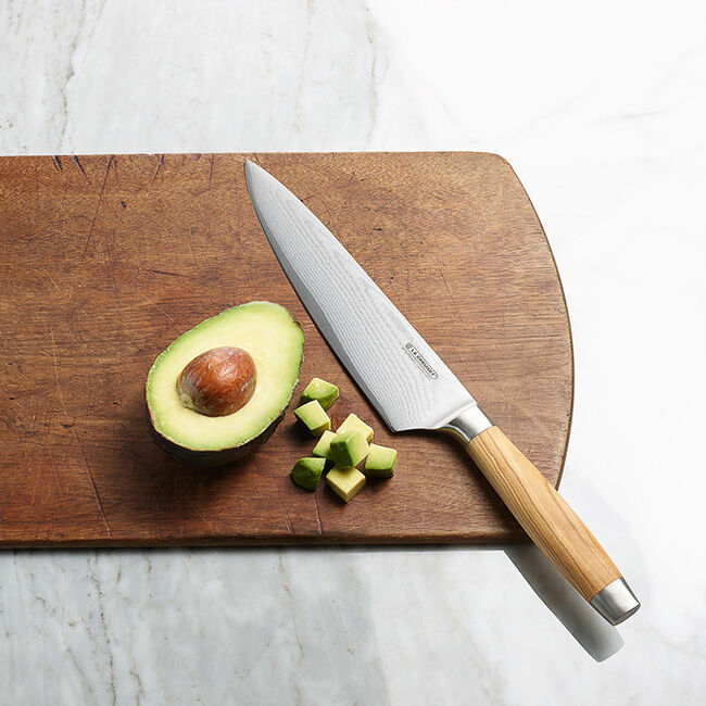 Chef's Knife with Olive Wood Handle image number 6