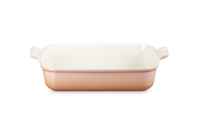 Le Creuset Stoneware Rectangular Dish Heritage 32cm P&ecirc;che