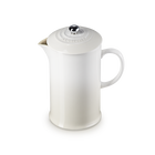 Le Creuset Stoneware Coffee Press 1L MeringueMeringue image number 2