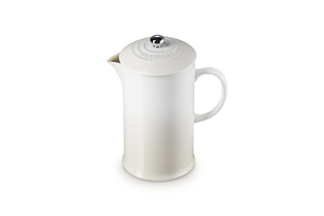 Le Creuset Stoneware Coffee Press 1L MeringueMeringue image number 2
