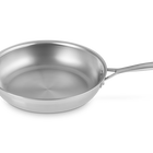 3-ply Stainless Steel Uncoated Frying Pan with Helper Handle image number 3