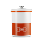 4L Pet Treat Jar OrangeOrange image number 3